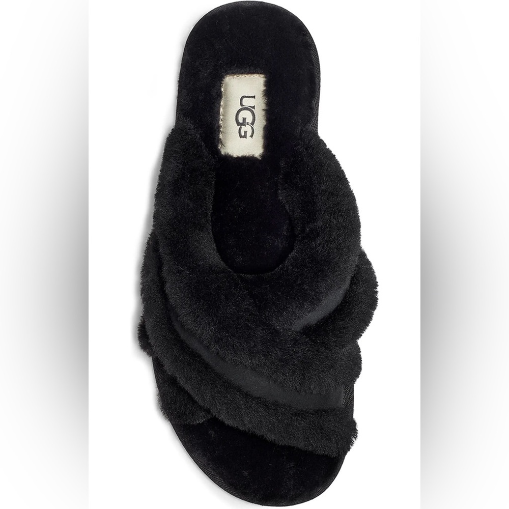 UGG Scuffita Genuine Shearling Slide Slipper